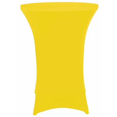 Image de Perel Nappe de table de bar jaune FP205