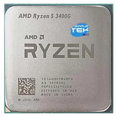 Immagine prodotto di Amd Ryzen 5 3400g Processore Cpu Am4 Bulk Tray Con Gpu Integrata Scheda Video
