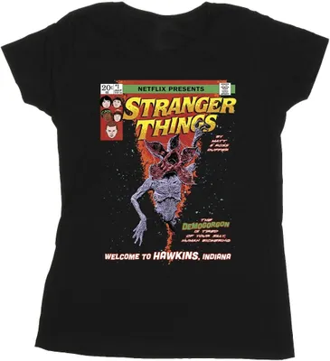 Produktbild von Netflix - "Stranger Things" T-Shirt für Damen BI40166 (S) (Schwarz)