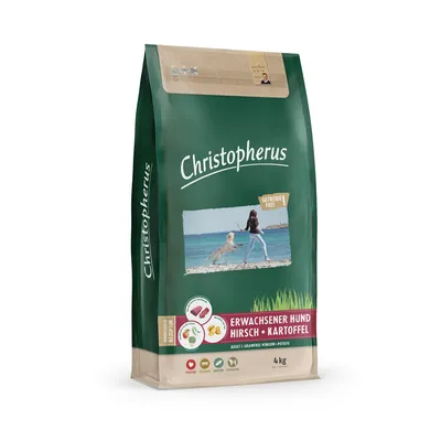 Image de Christopherus sans céréales cerf&pomme de terre 4kg