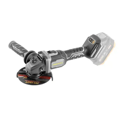 Productafbeelding van Procraft Industrial AG125Bbb accu-haakse slijper 20 V 125 mm borstelloos Solo - zonder accu, zonder oplader