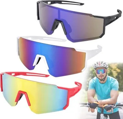 Produktbild von Sportsonnenbrille UV400 Polarisiert - 3 Stück für Outdoor-Aktivitäten