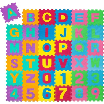 Obrázok produktu pre Penové puzzle na podlahe na hranie puzzle koberca