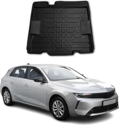 Produktbild von Kofferraumwanne Laderaumwanne für Opel Astra K 2019-2021 Gummi TPE Schwarz