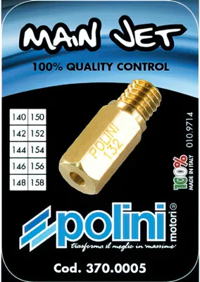 Immagine prodotto di Jet set principale Polini per carburatore PWK, 140-158