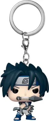 Image de Funko Pocket POP Keychain: Sasuke Uchiha – Figurka Winylowa z Serii Naruto
