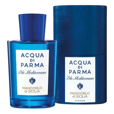 Zdjęcie produktu dla Acqua di Parma Blu Mediterraneo Mandorlo di Sicilia, Unisex, 75 ml, Anyż, Bergamotka, Pomarańczowy, Star Anise, Italian Bergamot, Italian Orange, Migdał, Ylang-ylang, Green Almonds, Ylang Ylang