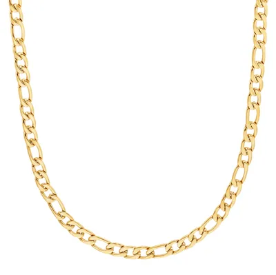 Produktbild von s.Oliver Herren Halskette 2038008 Figaro Edelstahl gelbgold IP