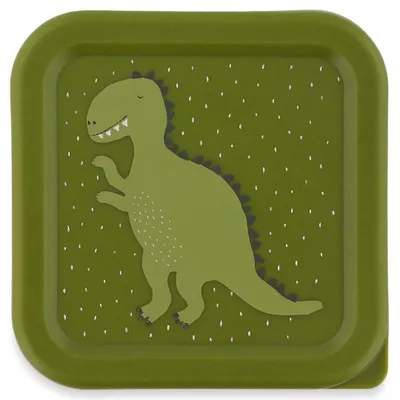 Image de Trixie Snackbox Set - Boîte à lunch 3 pièces Mr. Dino pour enfants