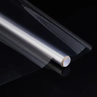 Produktbild von Elektrostatische Wandschutzfolie - Transparent und wasserdicht - Schutz für Wand und Möbel - 500 cm x 40 cm
