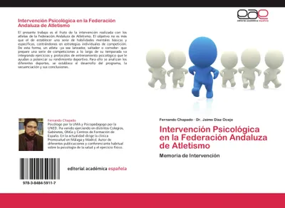 Produktbild von Intervención Psicológica en la Federación Andaluza de Atletismo