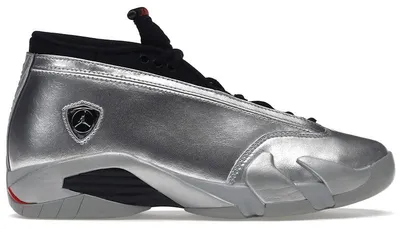 Zdjęcie produktu dla Jordan 14 Retro w kolorze srebrnym (damskie) - rozmiar EU 39
