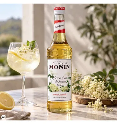 Image de Sirop De Fleur De Sureau 70 Cl - Kerex