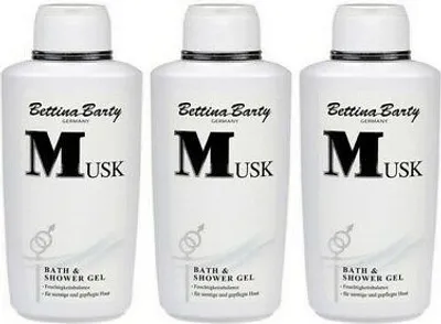 Produktbild von Bettina Barty Musk Bath & Shower Gel Duschgel 3 x 500 ml