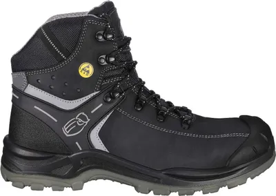 Produktbild von Leibwächter Sicherheitsstiefel München L6122 S3 ESD Gr. 44 schwarz