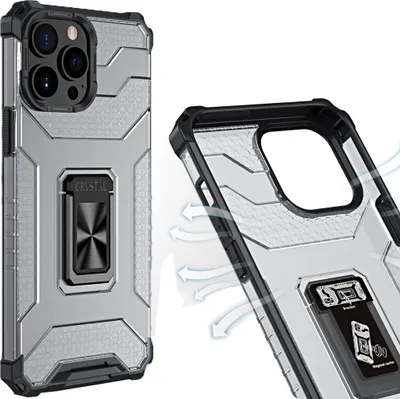 Obrázek produktu pro Kryt Crystal Ring Etui Case Case pro Iphone 12 Pro Black