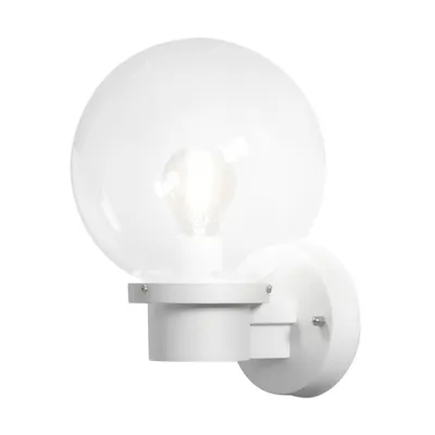 Produktbild von Konstsmide Nemi Kunststoff, weiß, klares Glas 7335-250