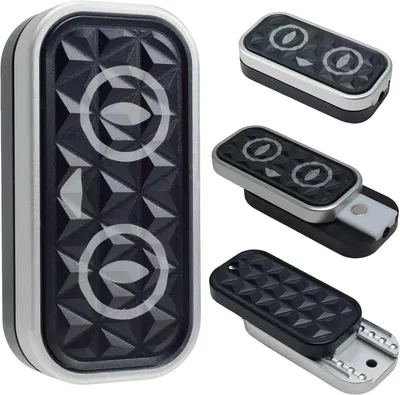 Productafbeelding van Fidget speelgoed - Metalen Push Slider Card voor volwassenen - Sensorische decompressie voor autisme en Adhd