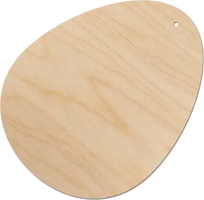Obrázok produktu pre Drevené vajíčko prívesok vajíčko 20cm Dekor