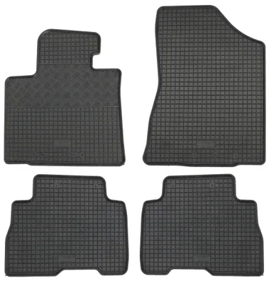 Gummifußmatten Set 4-teilig für Kia Sorento 2 XM (10/2012-9/2014), schwarz