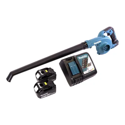 Produktbild von Makita DUB 186 RT Akku Gebläse Laubbläser 18 V + 2x Akku 5,0 Ah + Ladegerät