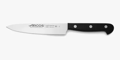 Obrázok produktu pre Kuchynský nôž Arcos Universal 284604 z nitridovej ocele, s rukoväťou z polyoxymetylénu a čepeľou s dĺžkou 15 cm v puzdre