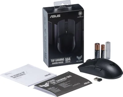 Produktbild von ASUS TUF Gaming M4 Wireless Maus rechts RF Wireless + Bluetooth Optisch 12000 DPI