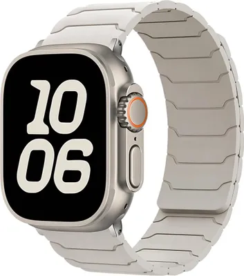 Produktbild von Silikon Armband für Apple Watch 11 10 9 8 7 6 5 4 3 SE Ultra Silikon Sport Ersatzband 42mm (Serie 1-3) /44/45/46/49mm Polarstern