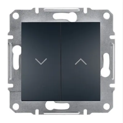 Immagine prodotto di Pulsante cieco senza cornice, antracite Schneider Asfora EPH1300171