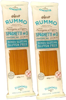 Produktbild von Glutenfreie Spaghetti Pasta Rummo - 2 Packungen x 400 gr