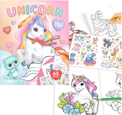 Immagine prodotto di Ylvi Crea il tuo Unicorno Malbuch