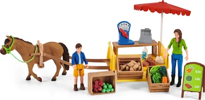 Produktbild von Schleich Farm World Mobiler Farm Stand 42528