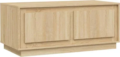 Obrázek produktu pro vidaXL Konferenční stolek Sonoma Dub 102x50x44 cm Materiál dřeva