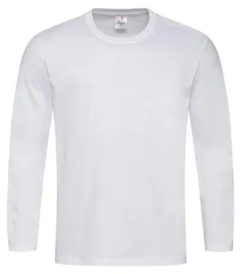 Produktbild von Stedman Herren Comfort Langarm T-shirt LT872 (XL) (Weiß)