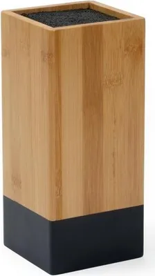 Obrázek produktu pro KESPER Stojan Na Nože S Plastovými Štětinami Bambus Světle Hnědá/Černá 58030