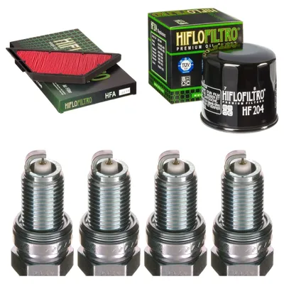 Produktbild von Service-Kit für Kawasaki ZZR 1400 D ABS 2008-2011 Luftfilter Ölfilter Zündkerzen von pamoto - Neu