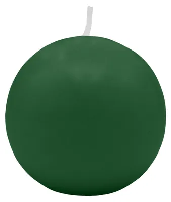 Produktbild von Kugelkerzen Fairway Grün Ø 80 mm, 6 Stück