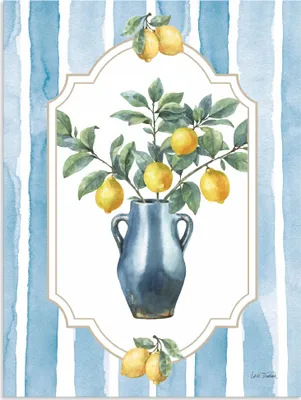 Produktbild von ARTland Wandbild Alu für Innen & Outdoor Le Citron I Größe: 30x40 cm