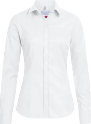 Produktbild von Greiff Modern with 37.5® Damen Bluse Langarm Kent Slim-Fit Weiß 40