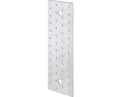 Produktbild von Lochplatte 240 x 80 mm, sendzimirverzinkt, 1 Stück
