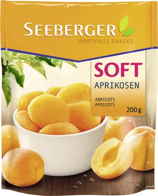 Produktbild von Seeberger Soft-Aprikosen Geschwefelt (200 g)