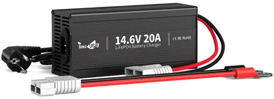Immagine prodotto di Caricabatterie LiFePO4 - 14,6 V, 20 A - Per una ricarica rapida