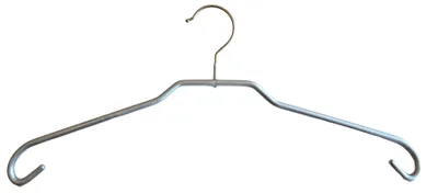 Produktbild von Wäschebügel 3er mit Rockhaken schwarz 41cm