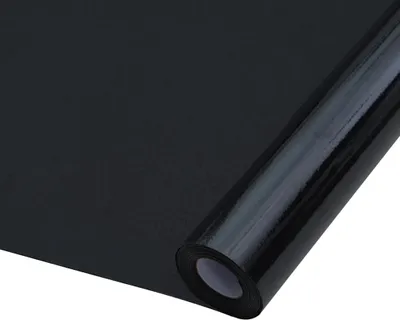 Zdjęcie produktu dla Folie okienne 3 szt. Static Matt Black PVC