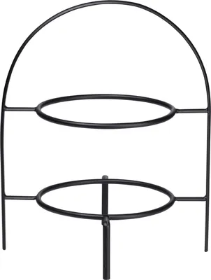 Productafbeelding van ASA Etagere 2-stufig für Dessertteller, schw ligne noire