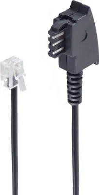 Produktbild von shiverpeaks BASIC-S Telefonkabel schwarz 3,0 m