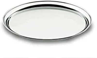 Produktbild von Famanu Servierplatte rund 40 cm - Edelstahl