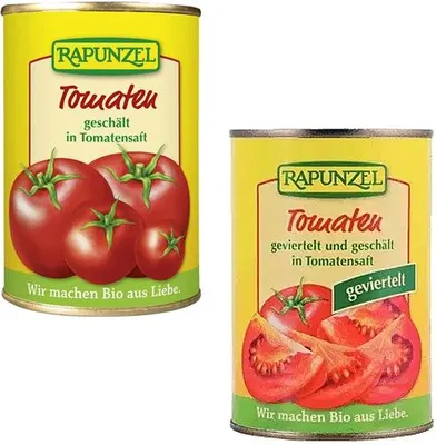 Obrázok produktu pre Paradajky lúpané a štvrtené- 400g - Paradajky lúpané a štvrtené