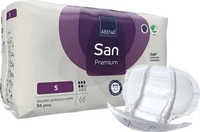 Produktbild von Einlage ABENA-SAN Premium,Nr.5(4x36Stk),