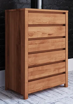 Produktbild von Kommode Tasman 22 Kernbuche massiv geölt - Abmessungen: 112 x 80 x 45 cm (H x B x T)